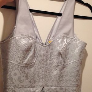 Walter by Walter Baker Jacquard Pale Blue Dress