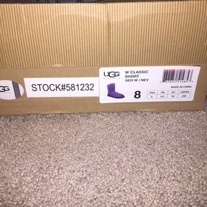 Bright purple ugg boots
