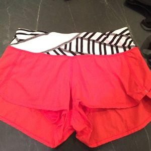Lulu lemon running shorts