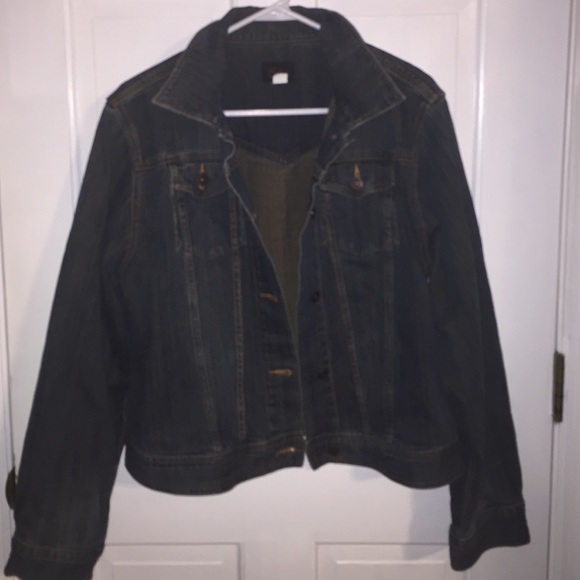 Denim jean jacket XL