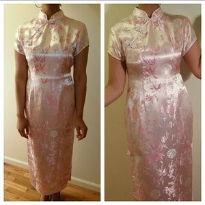 Beautiful pink Asian inspired dress