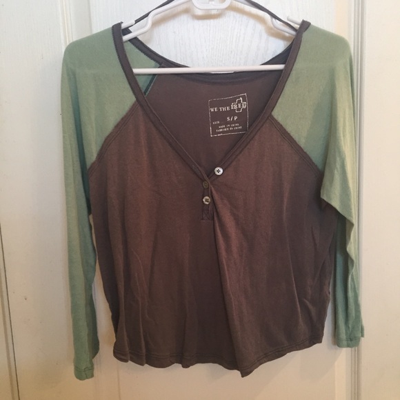 Free people baseball tee
