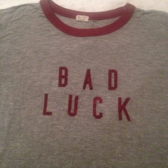 brandy Melville "Bad Luck" tee