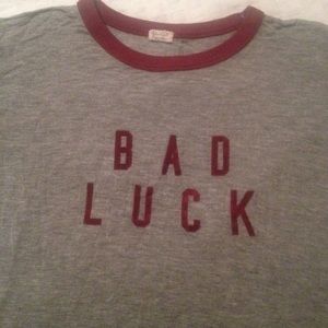 brandy Melville "Bad Luck" tee
