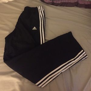 Adidas black track pants! Obo