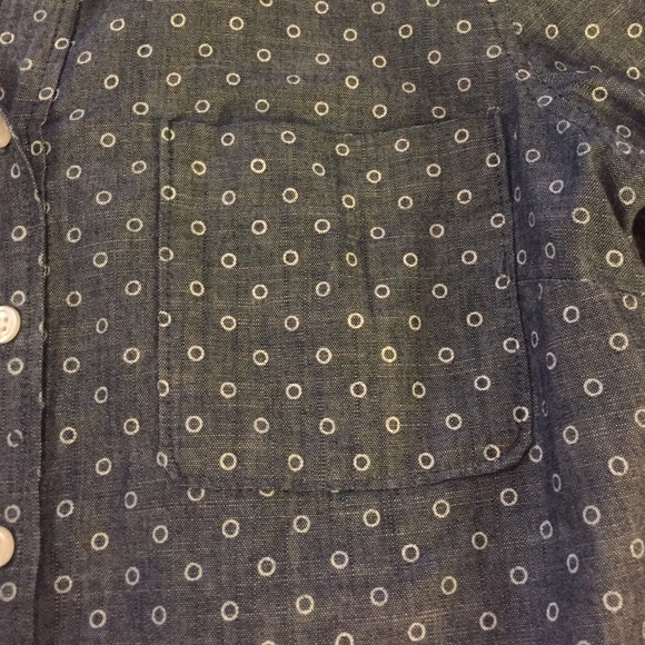 Jcrew polka dot button blouse - Picture 2 of 3