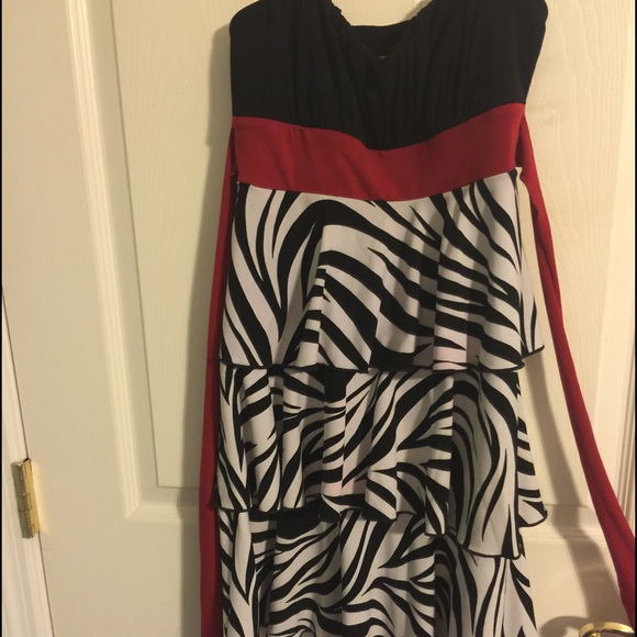 Zebra print dress💋