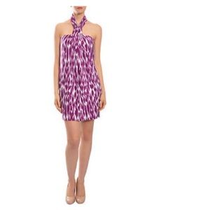 Printed Halter Dress