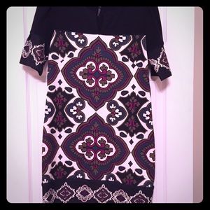 Printed Shift Dress