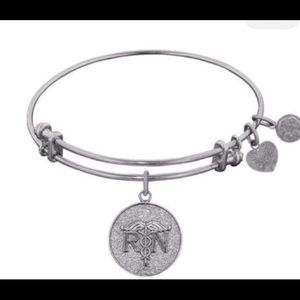 NWT Silvertone RN Nurse Angelica Bracelet