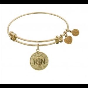 NWT Rose & silvertone  RN Nurse Angelica Bracelet