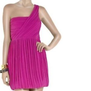 Theory Taliana silk-crepe one-shoulder dress