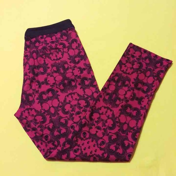 H & M Skulls Patterned Pants