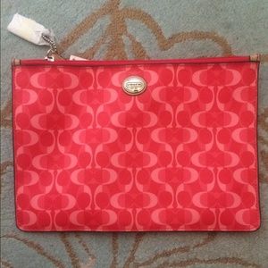 Coach makeup bag
