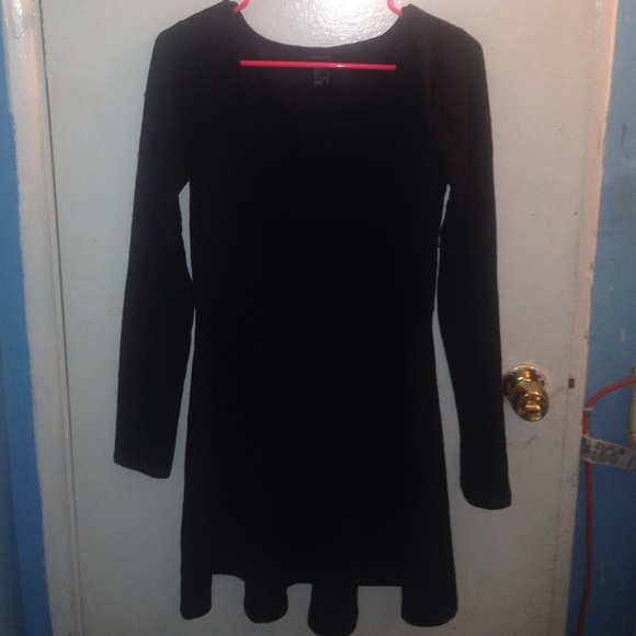 Forever 21 Black Skater Dress