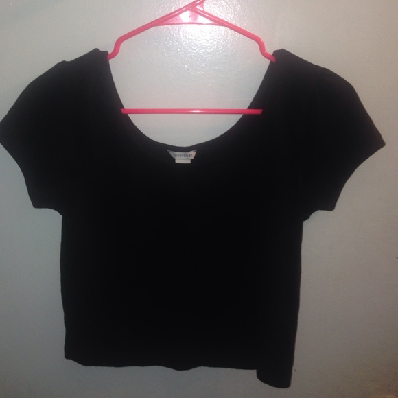 Forever 21 Black Crop Top