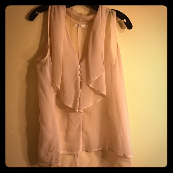Millau (from LF) - flowy sheer ballerina pink tank