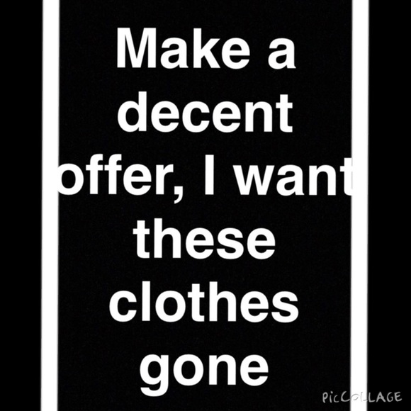 Make a decent offer!