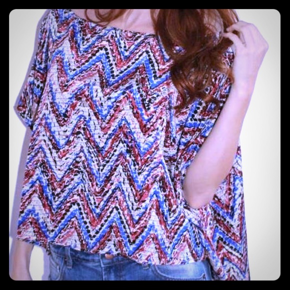 Oversize off the shoulder top