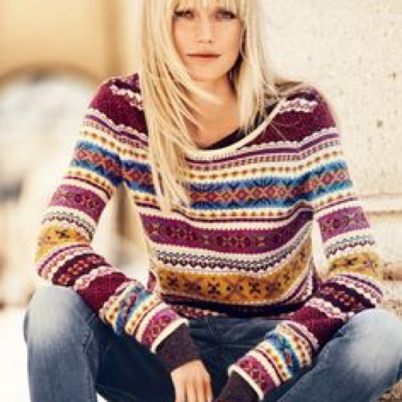 H&m colorful Aztec sweater