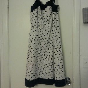 flare polka dot dress
