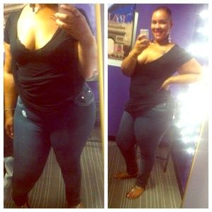 Plus size skinny jeans!