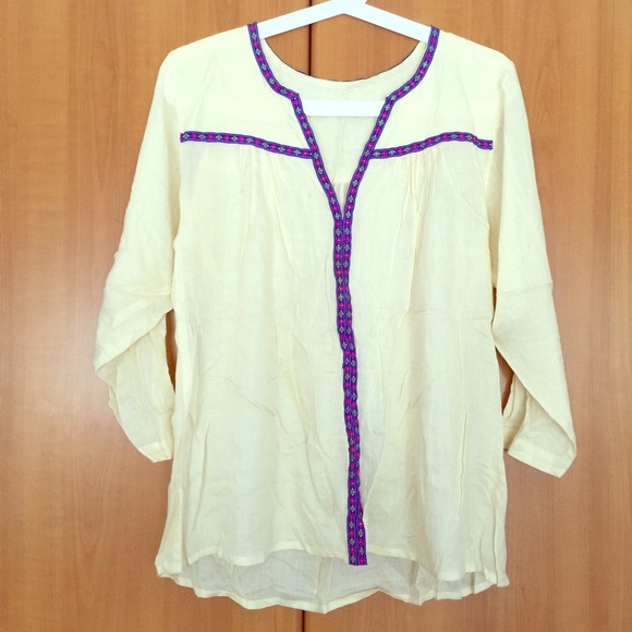 Emb trip shirt