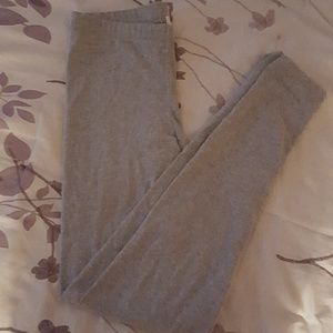 Gray leggings