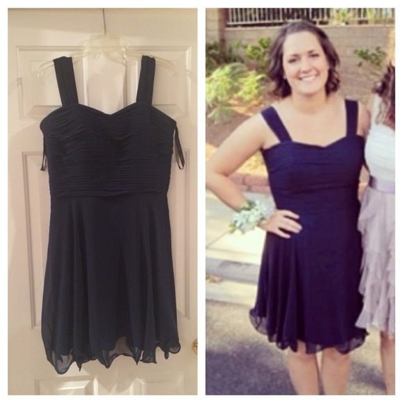 Bill Levkoff Dresses & Skirts - Navy formal dress