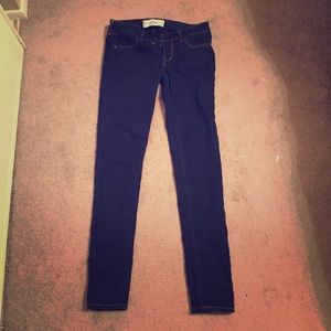 Hollister Dark Wash Skinny Jeans