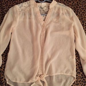 Sheer blouse