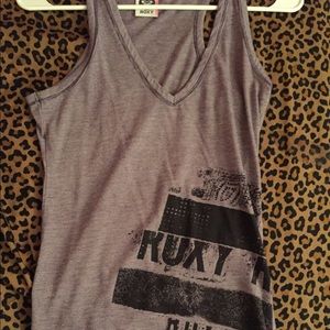 Purple racer back Roxy tank