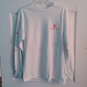 Simply Southern White Long Sleeve T Shirt