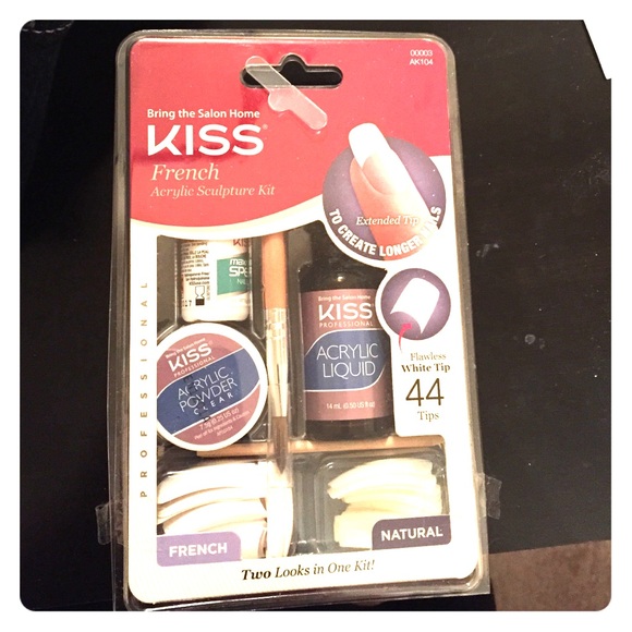 Kids French Manicure/Acrylic set