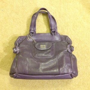 Women See By Chloe purple handbag