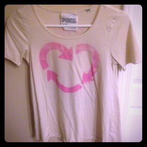 Set of 3 T-shirts: Pink and American Eagle