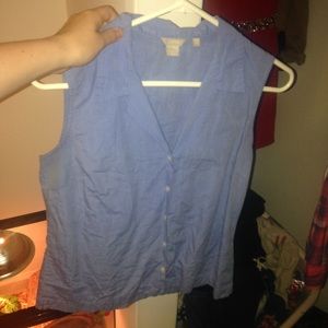 Sleeveless flannel!