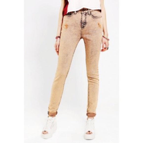 Bleached BDG High Waist Jeans