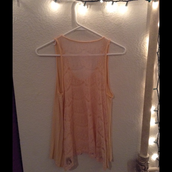 Lace Back Top - Picture 2 of 2