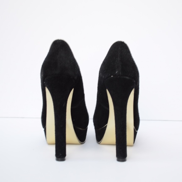 Black Suede Steve Madden Heels - Picture 2 of 3