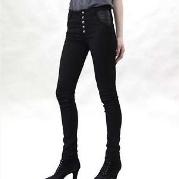 BDG Denim - UO CourtShop BDG Audrey High Waist Black Skinny