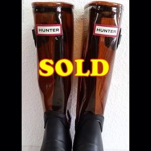 Hunter rain boots