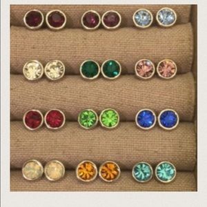 Lia Sophia birthday party earrings.