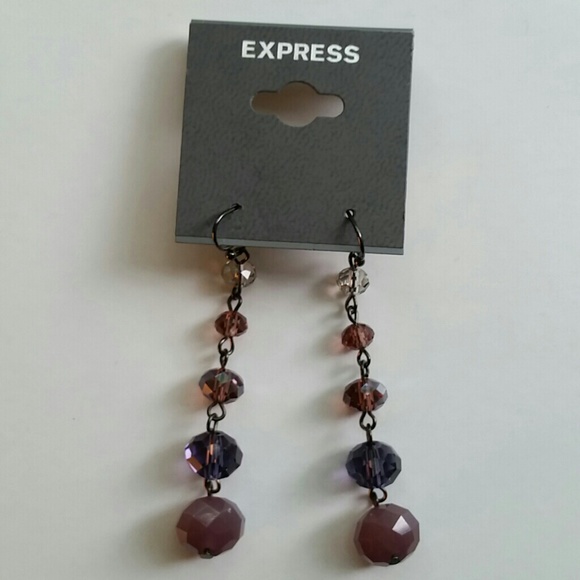 Crystal dangle earrings