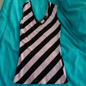 Black&pink tank top