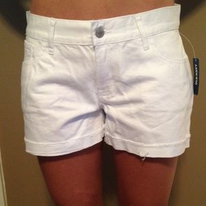 Brand New White Old Navy "Diva" Shorts