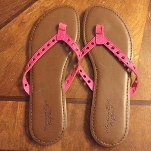 American Eagle Outfitters leather sandals