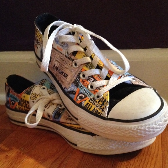 unique converse low tops