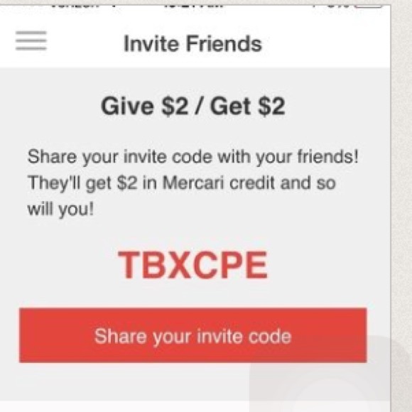 if you do join Ⓜ️ercari  use my code so you get $2