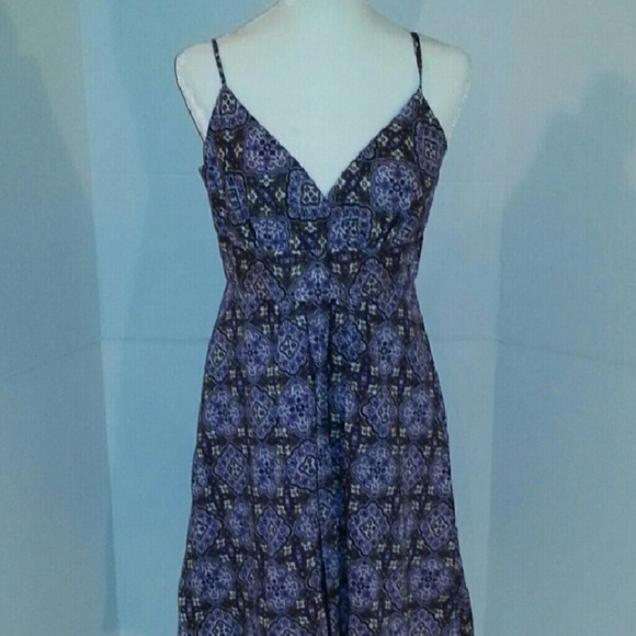 New York & Co Purple Sundress Size 10